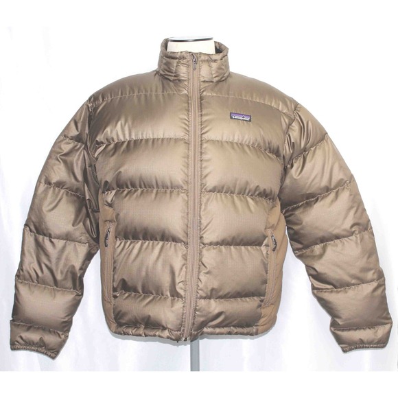 Patagonia Other - PatagoniaBronze  Gold Goose Down Zip Up Puffer Coat Jacket 84601F6 Mens Size Lrg